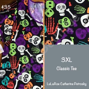 NWT LuLaRoe Halloween 👻 🎃 3XL Classic T